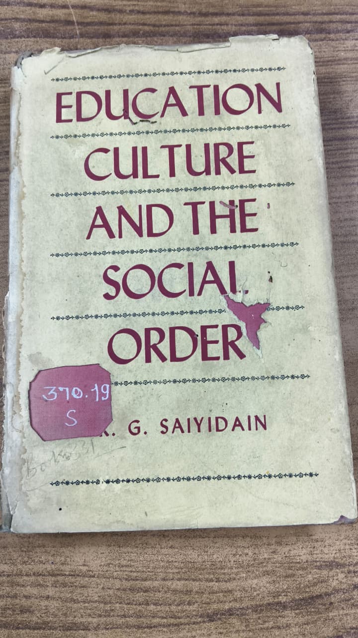 Education Culture And The Social Order